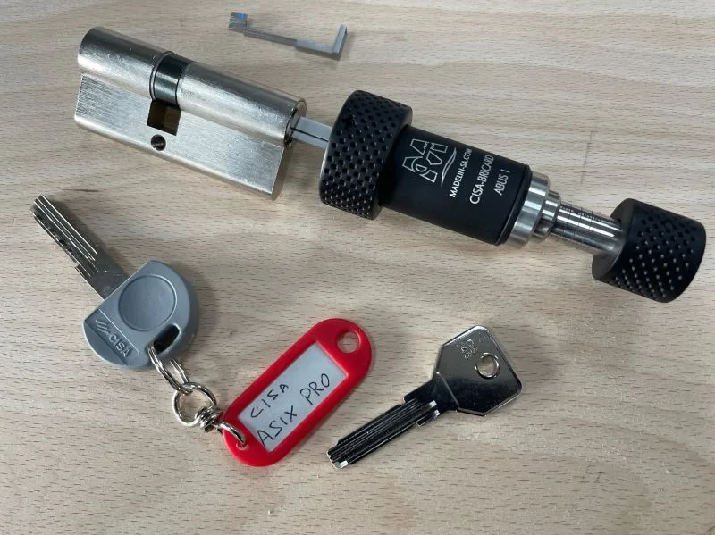 Cylindre CISA Asix Pro — haute sécurité par AMG Serrurerie